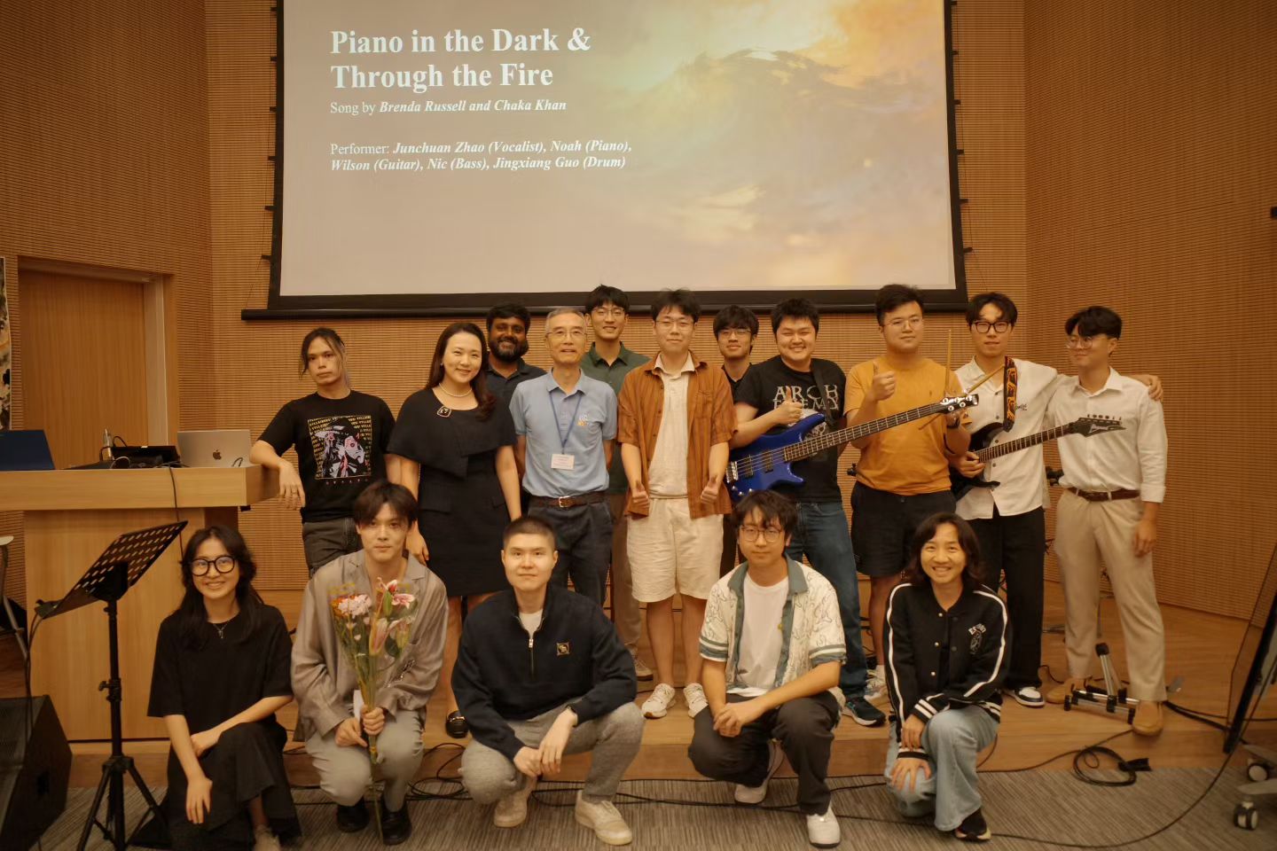 Group Photo at Concert